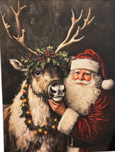 Load image into Gallery viewer, Santa and Reindeer