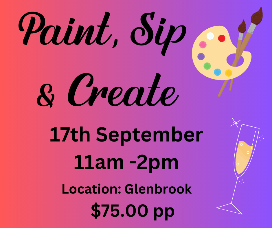Paint, Sip & Create with Sue 17th September 2023