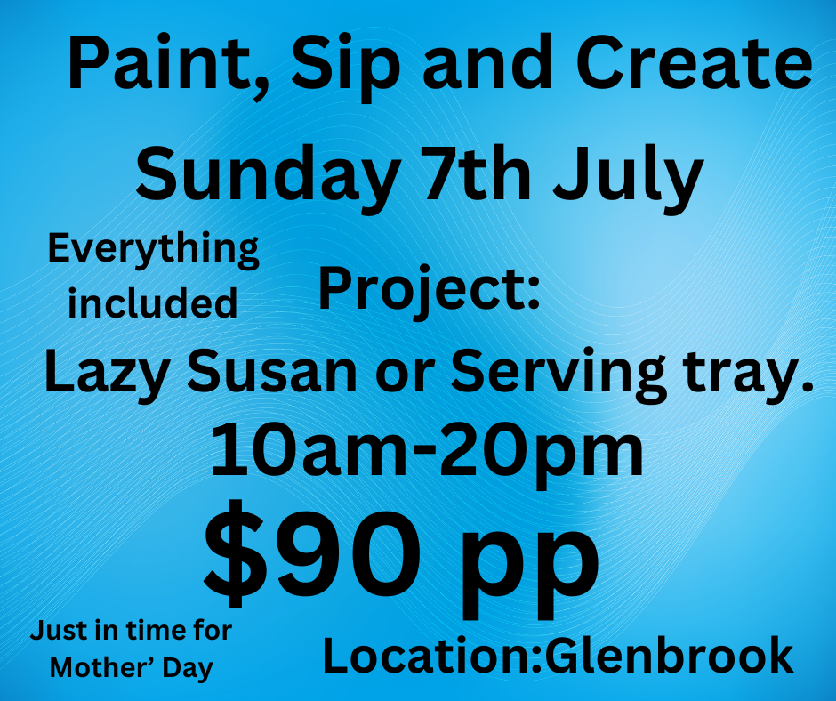 Paint, Sip and Create 7th July